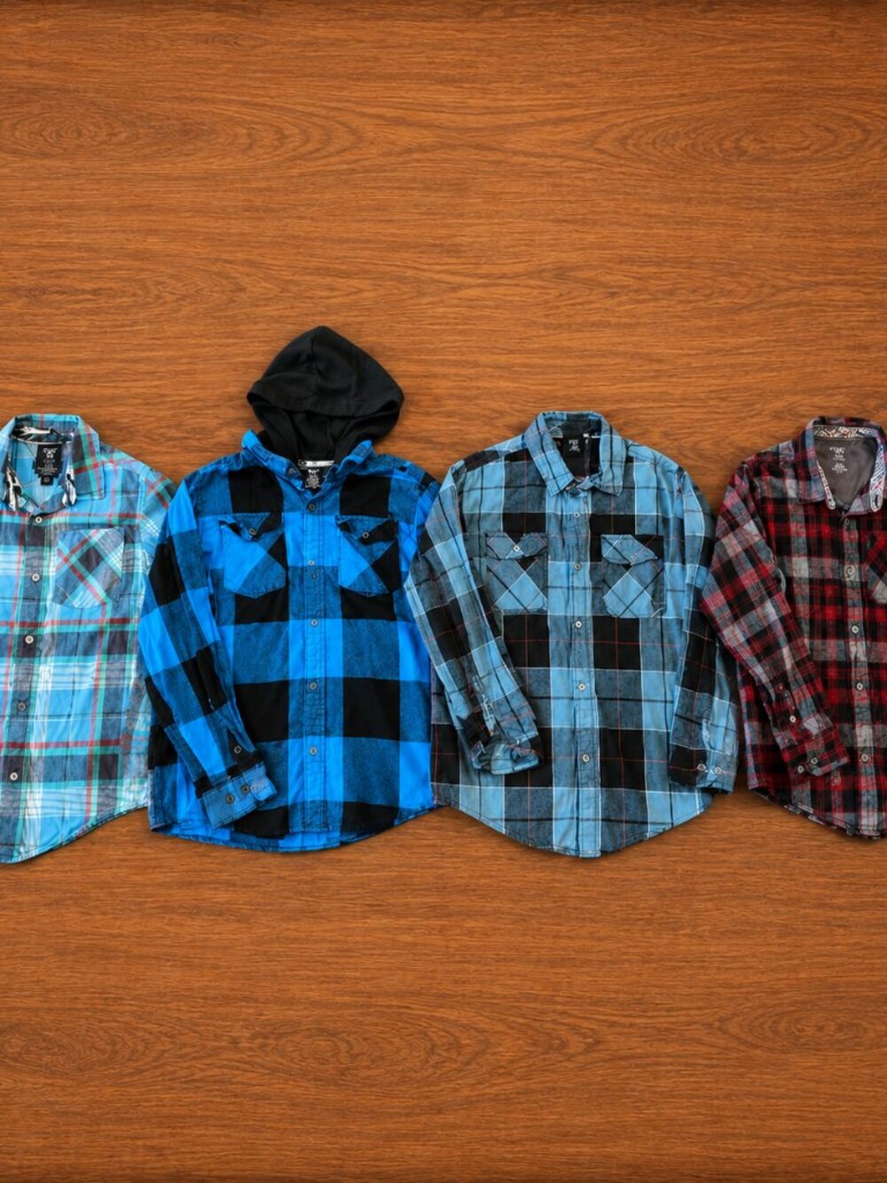Shaun White Boys Size Small (6/7) Plaid Shirt Bundle – 4 Shirts